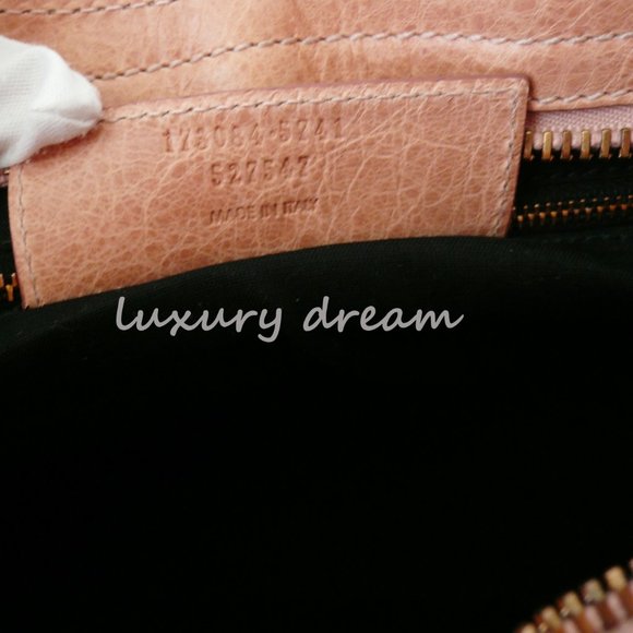 BALENCIAGA THE GIANT CITY Handbag Pink Rose - Picture 9 of 9